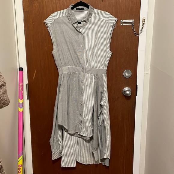 NWT Diesel D-Yanka Shirt Dress - Picture 2 of 13